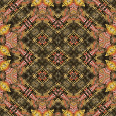 Kusursuz sanat modeli. Soyut arkaplan. Yaratıcı doku. Etnik desen