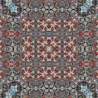 Kusursuz sanat modeli. Soyut arkaplan. Yaratıcı doku. Etnik desen