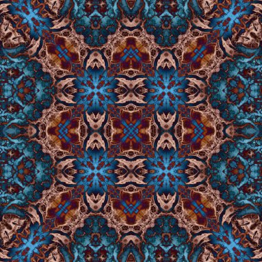 Kusursuz soyut desen. Soyut sanat geçmişi. Kaotik doku. Yaratıcı desen