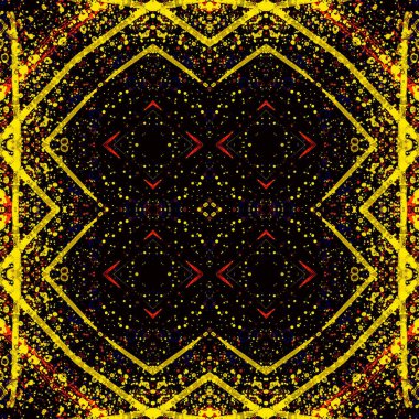 Kusursuz sanat modeli. Soyut arkaplan. Yaratıcı doku. Etnik desen