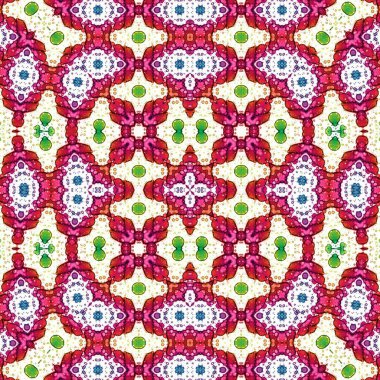 Kusursuz sanat modeli. Soyut arkaplan. Yaratıcı doku. Etnik desen