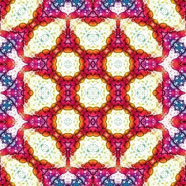 Kusursuz sanat modeli. Soyut arkaplan. Yaratıcı doku. Etnik desen