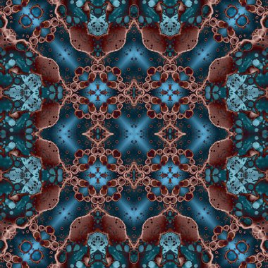 Kusursuz soyut desen. Soyut sanat geçmişi. Kaotik doku. Yaratıcı desen