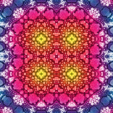 Kusursuz soyut desen. Soyut sanat geçmişi. Kaotik doku. Yaratıcı desen