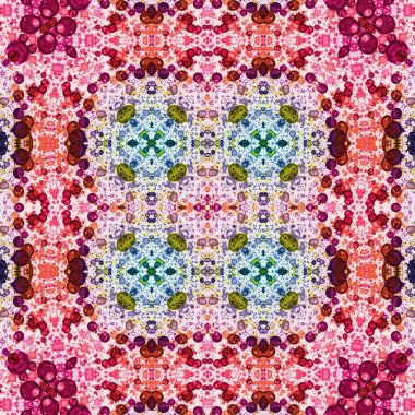 Kusursuz sanat modeli. Soyut arkaplan. Yaratıcı doku. Etnik desen