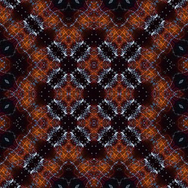 Kusursuz sanat modeli. Soyut arkaplan. Yaratıcı doku. Etnik desen