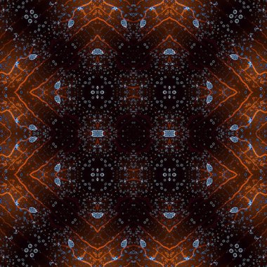 Kusursuz soyut desen. Soyut sanat geçmişi. Kaotik doku. Yaratıcı desen