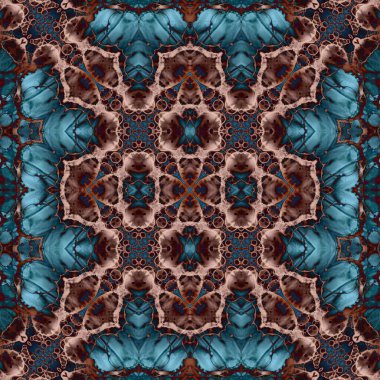 Kusursuz soyut desen. Soyut sanat geçmişi. Kaotik doku. Yaratıcı desen