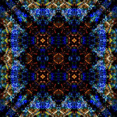 Kusursuz soyut desen. Soyut sanat geçmişi. Kaotik doku. Yaratıcı desen