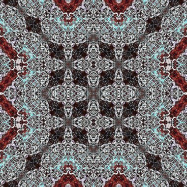 Kusursuz sanat modeli. Soyut arkaplan. Yaratıcı doku. Etnik desen