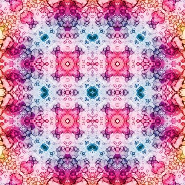 Kusursuz soyut desen. Soyut sanat geçmişi. Kaotik doku. Yaratıcı desen