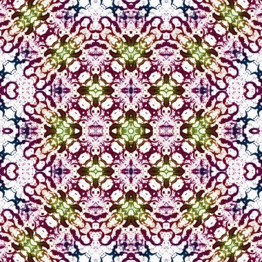 Kusursuz sanat modeli. Soyut arkaplan. Yaratıcı doku. Etnik desen