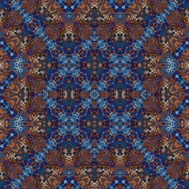 Kusursuz sanat modeli. Soyut arkaplan. Yaratıcı doku. Etnik desen