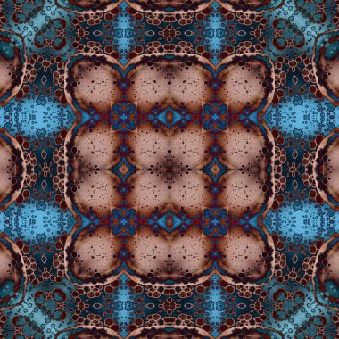 Kusursuz soyut desen. Soyut sanat geçmişi. Kaotik doku. Yaratıcı desen