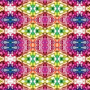 Kusursuz sanat modeli. Soyut arkaplan. Yaratıcı doku. Etnik desen