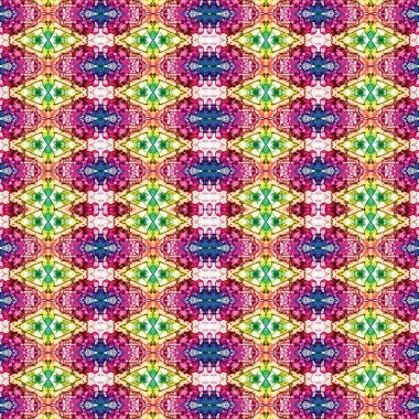 Kusursuz sanat modeli. Soyut arkaplan. Yaratıcı doku. Etnik desen