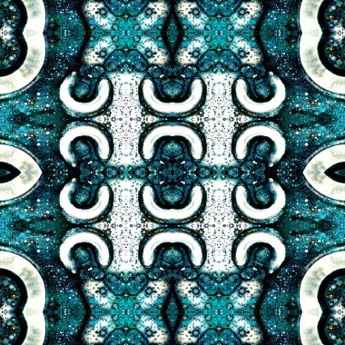 Kusursuz sanat modeli. Soyut arkaplan. Yaratıcı doku. Etnik desen