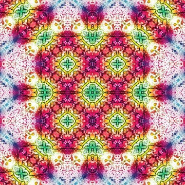 Kusursuz sanat modeli. Soyut arkaplan. Yaratıcı doku. Etnik desen