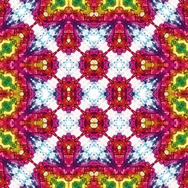 Kusursuz sanat modeli. Soyut arkaplan. Yaratıcı doku. Etnik desen