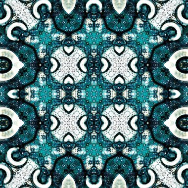 Kusursuz sanat modeli. Soyut arkaplan. Yaratıcı doku. Etnik desen