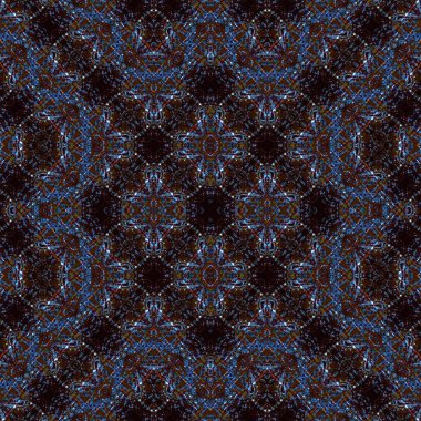 Kusursuz sanat modeli. Soyut arkaplan. Yaratıcı doku. Etnik desen