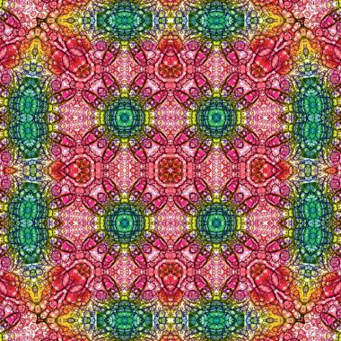 Kusursuz sanat modeli. Soyut arkaplan. Yaratıcı doku. Etnik desen