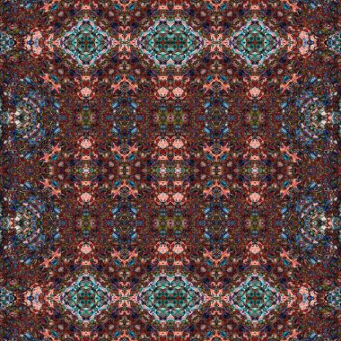 Kusursuz sanat modeli. Soyut arkaplan. Yaratıcı doku. Etnik desen