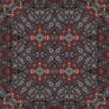 Kusursuz sanat modeli. Soyut arkaplan. Yaratıcı doku. Etnik desen