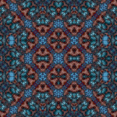 Kusursuz sanat modeli. Soyut arkaplan. Yaratıcı doku. Etnik desen