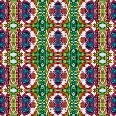 Kusursuz sanat modeli. Soyut arkaplan. Yaratıcı doku. Etnik desen