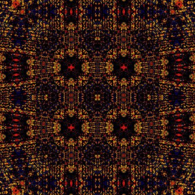 Kusursuz sanat modeli. Soyut arkaplan. Yaratıcı doku. Etnik desen