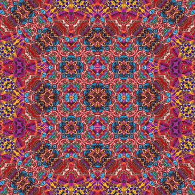 Kusursuz sanat modeli. Soyut arkaplan. Yaratıcı doku. Etnik desen