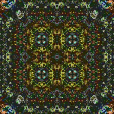 Kusursuz soyut desen. Soyut sanat geçmişi. Kaotik doku. Yaratıcı desen