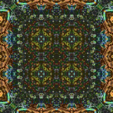 Kusursuz sanat modeli. Soyut arkaplan. Yaratıcı doku. Etnik desen