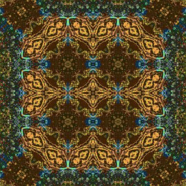 Kusursuz sanat modeli. Soyut arkaplan. Yaratıcı doku. Etnik desen