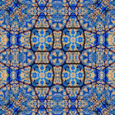 Kusursuz sanat modeli. Soyut arkaplan. Yaratıcı doku. Etnik desen