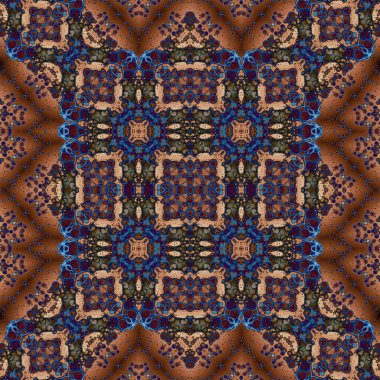 Kusursuz yaratıcı model. Soyut arkaplan. Karmaşık bir doku. Etnik arkaplan modeli