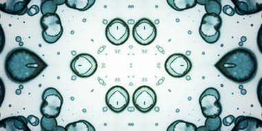 Kusursuz soyut desenli afiş. Yaratıcı arka plan. Geniş simetrik doku. Moda arkaplanı