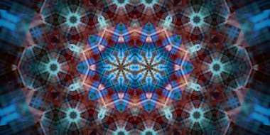 Kusursuz soyut desenli afiş. Yaratıcı arka plan. Geniş simetrik doku. Moda arkaplanı