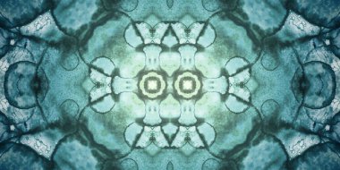 Kusursuz soyut desenli afiş. Yaratıcı arka plan. Geniş simetrik doku. Moda arkaplanı