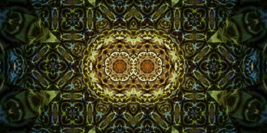 Kusursuz soyut desenli afiş. Yaratıcı arka plan. Geniş simetrik doku. Moda arkaplanı