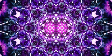 Kusursuz soyut desenli afiş. Yaratıcı arka plan. Geniş simetrik doku. Moda arkaplanı