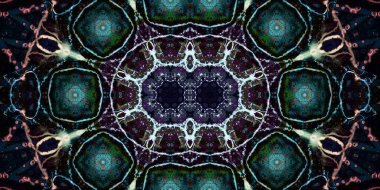 Kusursuz soyut desenli afiş. Soyut afiş arkaplanı. Geniş sanat dokusu. Etnik arkaplan