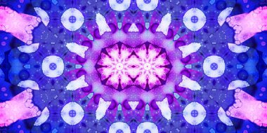 Kusursuz soyut desenli afiş. Yaratıcı arka plan. Geniş simetrik doku. Moda arkaplanı