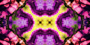 Kusursuz soyut desenli afiş. Yaratıcı arka plan. Geniş simetrik doku. Moda arkaplanı