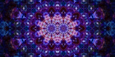 Kusursuz soyut desenli afiş. Yaratıcı arka plan. Geniş simetrik doku. Moda arkaplanı