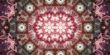 Kusursuz soyut desenli afiş. Yaratıcı arka plan. Geniş simetrik doku. Moda arkaplanı