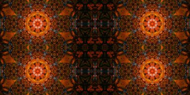 Kusursuz soyut desenli afiş. Soyut afiş arkaplanı. Geniş sanat dokusu. Etnik arkaplan