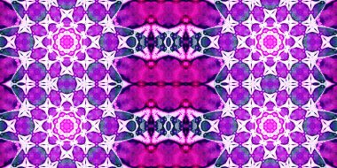 Kusursuz soyut desenli afiş. Yaratıcı arka plan. Geniş simetrik doku. Moda arkaplanı