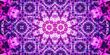 Kusursuz soyut desenli afiş. Soyut afiş arkaplanı. Geniş sanat dokusu. Etnik arkaplan